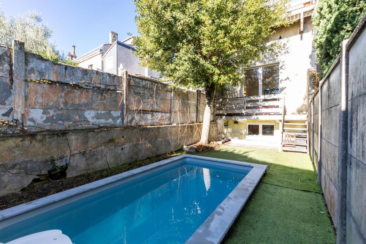 Appartement 50M2 Parfait Etat Avec Piscine Privee Bordeaux Luaran gambar